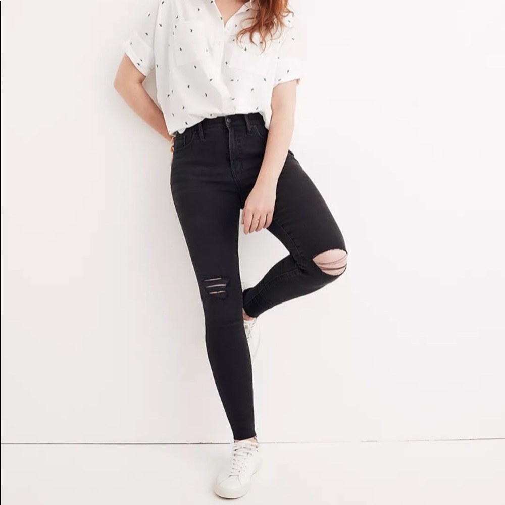 Madewell 9” High Rise Skinny